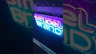 Building a business from scratch.. first you need a led sign, right?? | STRUDELBRAND