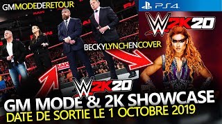 WWE 2K20 : LE MODE GM EST DE RETOUR? COVER BECKY LYNCH? | DATE DE SORTIE RÉVÉLÉ [FR]