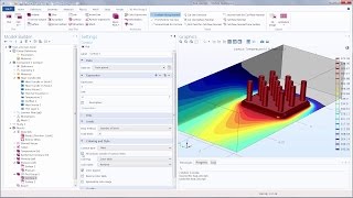 How to Create Contour and Isosurface Plots in COMSOL Multiphysics