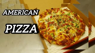 The easiest way to make a single American pizza🍕