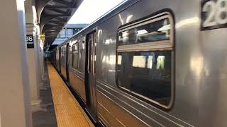 R68/A N Train departing 86th Street Gravesend (10-21-19)