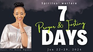 7 Days of Prayer and Fasting on Spiritual warfare | Day 2 |  -  Pst Rose Ngabo