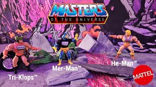 Unreleased Masters Of The Universe Origins Mer-Man™ / Tri-Klops™ Commercial