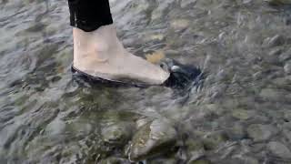 Wetlook - Ambra in river with tape flat shoes