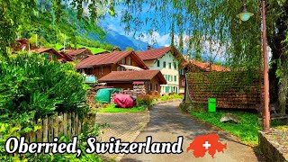 Switzerland, Oberried 4K - The Hidden Swiss gem on the Lake Brienz - Paradise on Earth