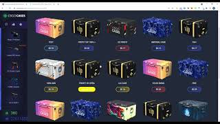 CSgocases.com Unlucky Opening + 0,50 USD Free for you