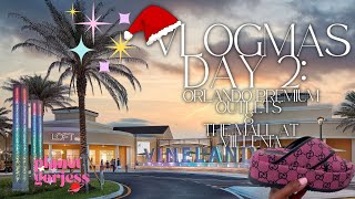 Vlogmas Day 2: Orlando Premium Outlets + The Mall at Millenia: Gucci, Prada, Burberry, & More