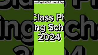 10th pairing scheme 2024 #shortvideo #shorts #physics #10thclass