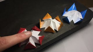 Origami antistress  Finger Trap  paper toy