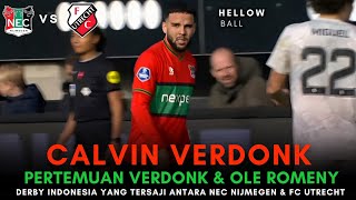 Calvin Verdonk vs FC Utrecht 🇳🇱 ● Pertemuan Calvin Verdonk dan Ole Romeny di Musim ini