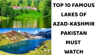 Top 10 Famous Lakes Of Azad-Kashmir Pakistan