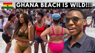 ACCRA BEACH LIFE ⛱️ Is NOT What You Think LABADI_GHANA 2024