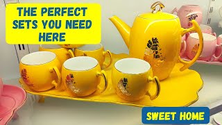 NEW Coffee sets, dinner set, tea & soup sets, factory direct sale| China,Yiwu wolrd's largest market