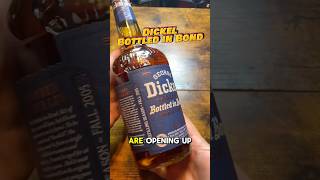 Bottle Pop on Dickel Bottled in Bond #whiskey #bourbon #liquor #drink