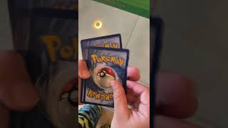 just opening a pokémon pack