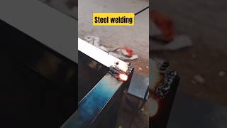 Stick steel welding square tubing : thinmetal welding tricks.#shorts #weldingtricks #welding #video