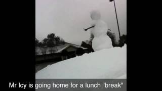 1. Mr. Icy the snowman goes to work