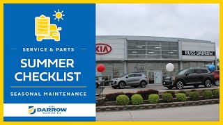 Kia Summer Maintenance Waukesha, WI // Russ Darrow Waukesha Kia