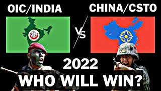 OIC AND INDIA VERSUS CHINA AND CSTO.MILITARY POWER COMPARISON 2022