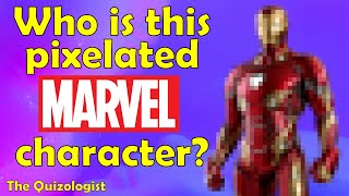 Pixelated Marvel characters quiz - part 2