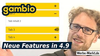 Neue Features in Gambio 4.9