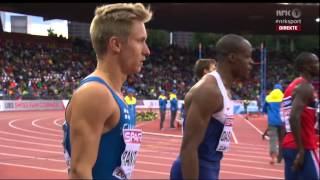 100m semi final (Zürich 2014) Jaysuma Saidy Ndure