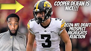 2024 NFL Draft Prospect Cooper Dejean Iowa Highlights Reaction