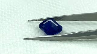 Rareest Natural Blue Sapphire 5.14 Cts Ceylon Mines - Minor Heated Certified By Quality Gems.