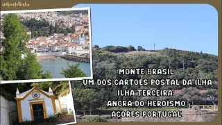 Monte Brasil : Um dos cartões Postais da Ilha Terceira AÇORES PORTUGAL