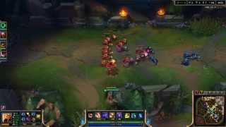 First Azir's Auto-Attack Lvl Bug (30/04/2015)