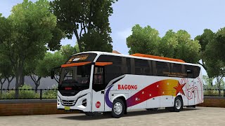 Mod Bussid MAX HDD FACELIFT | Cheap Mods | BAGONG