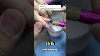 Mới vào nghề thì nên sài cọ số mấy ? #instanails #nailsnailsnails