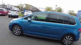 2019 Volkswagen Touran 2.0 TDI R-Line 150PS #driveingram