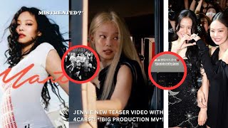 Jennie Was Mistreated? + shared A New Teaser Video for MV with 4 Cars| Big production MV,Jisoo shows