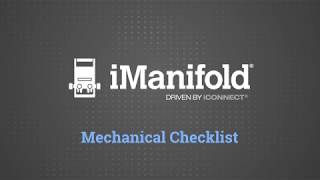 Mechanical Checklist