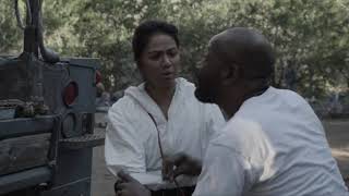 Fear The Walking Dead S5E2 - Alica fights radioactive walkers | Forest scene