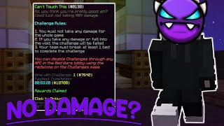 completing the hardest challenge in bedwars...