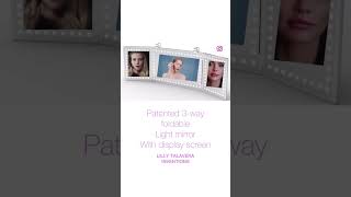 Patented Portable Mirror With Display Screen | Lilly Talavera | Princess Technologies