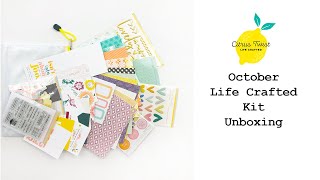 Citrus Twist Kits October Unboxing