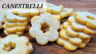 CANESTRELLI.. I BISCOTTI CHE SI SCIOLGONO IN BOCCA..