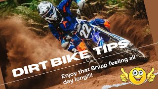 Dirt Bike Riding Maintenance and Tips which goes a long way!!!!