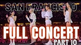 230812 BLACKPINK - Full rain concert 10 of 10: STAY / As If It's Your Last live @Metlife 4K Fancam