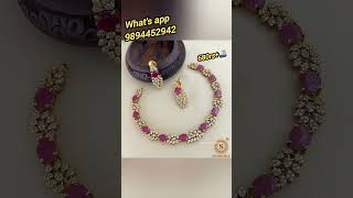 imitation jewellery#premiumqualitynecklace| what'sapp for booking 9894452942 #newfashionjewellery