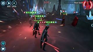 SLKR + SF Tie Pilot (Datacron) vs Lord Vader - GAC 3v3 - Star Wars Galaxy of Heroes