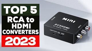 Best rca to hdmi converters 2023 [don’t buy one before watching this]