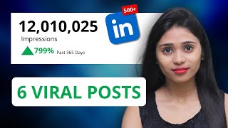 These 6 Posts Blew, Grew And Viral My Growth On LinkedIn