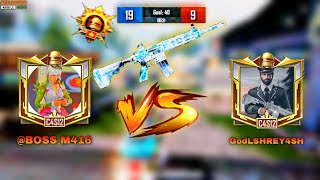 BOSS M416 vs GodLSHREY4SH 😲?