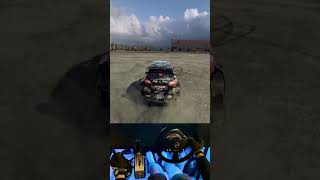 Reverse 360° Barn Entry.. 🫣 #shorts #dirtrally2 #gymkhana