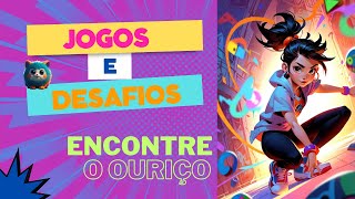 Vamos Encontrar o Ouriço Escondido? 🔍 Desafio Superdivertido!