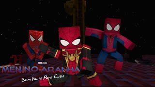 Minecraft: MARVEL MENINO-ARANHA : A BATALHA CONTRA OS VILÕES!!(SEM VOLTA PRA CASA) #ep11